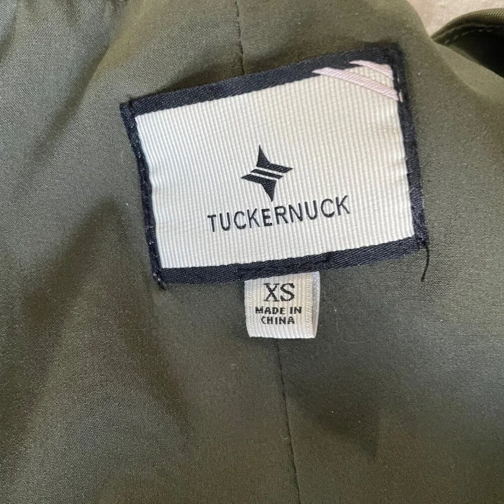 Tuckernuck Olive Twill Ariella Dress XS - Picture 10 of 12